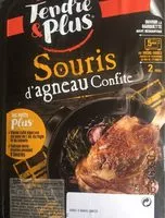 Mängden socker i Souris d'agneau confite
