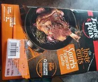 Mängden socker i Souris d'agneau confite