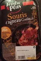 Mängden socker i Souris d'agneau confite