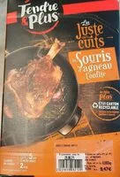 Mängden socker i Souris d'agneau confite