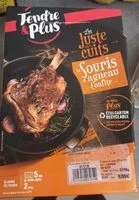 Mängden socker i Souris d'agneau confite