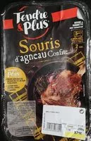 Mängden socker i Souris d'agneau confite