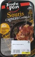 Mängden socker i Souris d'agneau