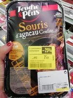 Mängden socker i Souris d'agneau confite