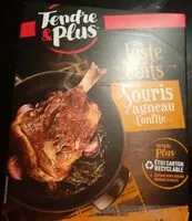 Mängden socker i Souris d'agneau confite