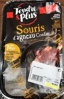 Mängden socker i Souris d'agneau confite