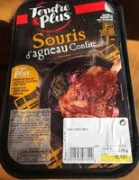 Mängden socker i Souris d'agneau confite