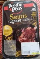 Mängden socker i Souris d agneau confite