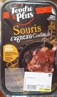 Mängden socker i Souris d'agneau confite