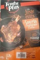 Mängden socker i Souris d'agneau confite