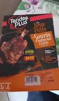 Mängden socker i La souris d'agneau confite avec os