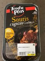 Mängden socker i Souris d’agneau confite