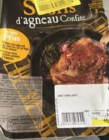 Mängden socker i Souris d agneau confite