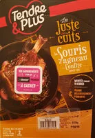 Mängden socker i la Souris d'agneau Confite avec os