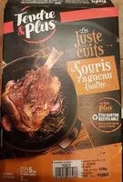 Mängden socker i Souris d'agneau confite