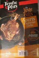 Mängden socker i Souris d'agneau confite