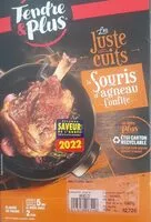 Mängden socker i souris d'agneau confite