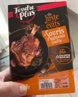 Mängden socker i Souris d’agneau confite