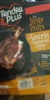 Mängden socker i Souris d'agneau confite