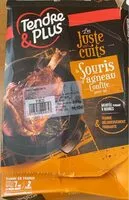 Mängden socker i Souris d'Agneau Confite