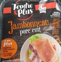 Mängden socker i Jambonneau de porc cuit