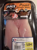 Mängden socker i poulet fermier blanc