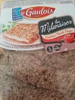 Mängden socker i Escalopes de dinde marinées à la milanaise tomate origan