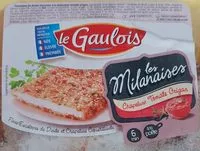 Mängden socker i Les milanaises chapelure tomate origan