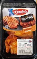 Mängden socker i Cuisse de poulet sans os paprika