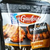 Mängden socker i Cuisse de poulet sans os Paprika façon bouchère