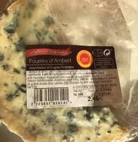 Mängden socker i Fourme d'Ambert