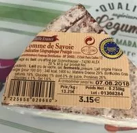Mängden socker i Tomme de Savoie