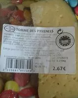 Mängden socker i Tomme des Pyrénées