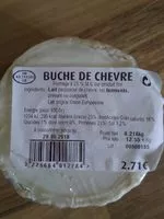 Mängden socker i Buche de chèvre