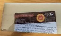 Mängden socker i Beaufort