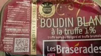 Mängden socker i Boudin blanc à la truffe