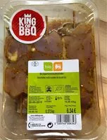 Mängden socker i Brochettes haut de cuisse de poulet