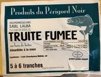 Mängden socker i Truite fumee il