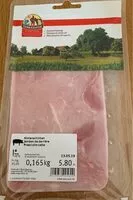 Mängden socker i Jambon de derrière