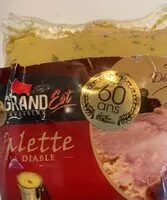 Mängden socker i Palette à la diable