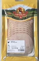 Mängden socker i Pouletbrust Aufschnitt
