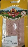 Mängden socker i charcuterie Vollaille
