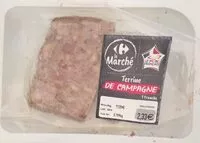 Mängden socker i Terrine de campagne