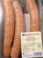 Mängden socker i Saucisses de poulet