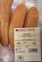 Mängden socker i Saucisses de poulet