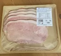 Mängden socker i Jambon cuit italien roti aux herbes