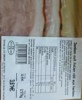 Mängden socker i Jambon cuit italien rôti aux herbes