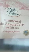 Mängden socker i Emmental de Savoie IGP au lait cru