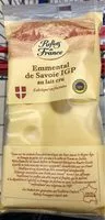 Mängden socker i Emmental de Savoie IGP au lait cru