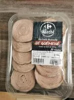 Mängden socker i Véritable andouille de guémené fumée au bois de hêtre